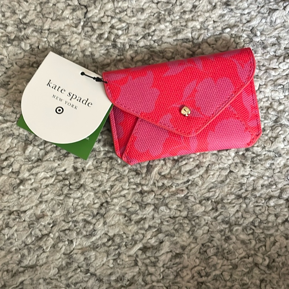 Classic Rose Envelope Card Case - kate spade new york x Target, pink/red